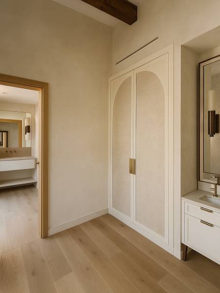 Enduit Minéral 000 Saint-Tropez, élégance minérale et architecture intérieure d’exception