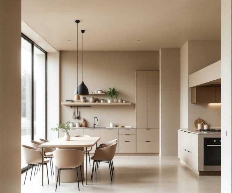 Rénovation haut de gamme en Béton Ciré & Chaux Minérale dans le golfe de Saint-Tropez